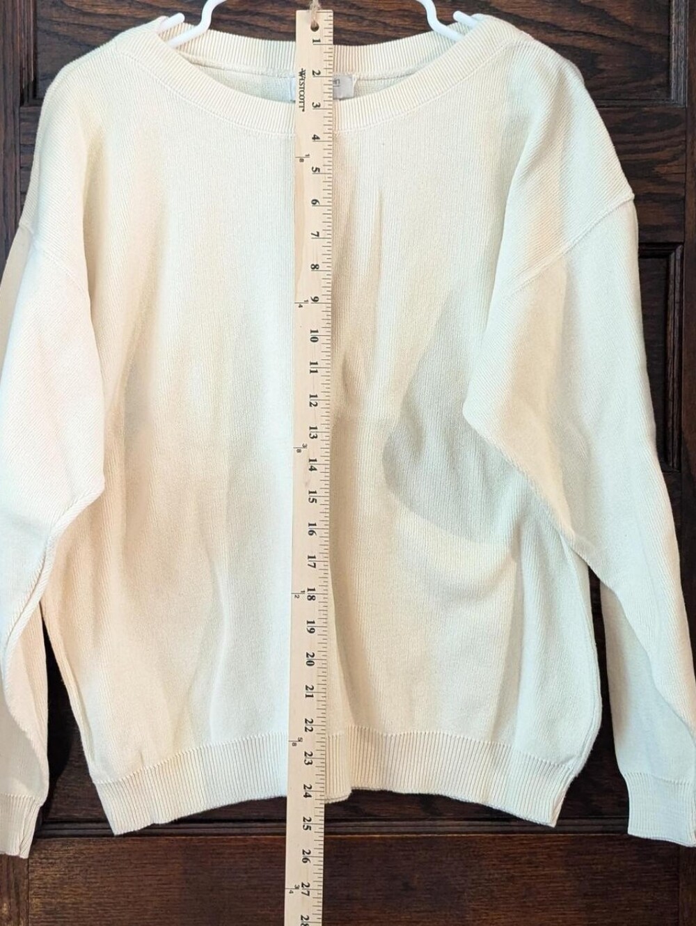 Calvin Klein Vintage 90s Sport Crew Neck Knit 100% Cotton Sweater - Women's S